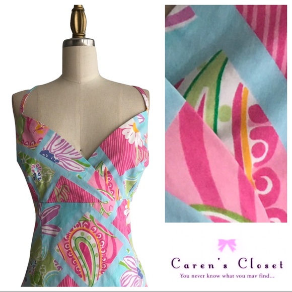 Lilly Pulitzer Tropical Print Dress - Picture 2 of 4